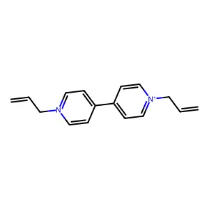 1,1'-Diallyl-[4,4'-bipyridine]-1,1'-diium structure