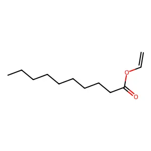 Vinyl decanoate structure