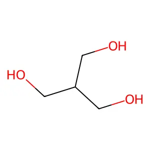 Compound C4H10O3 structure
