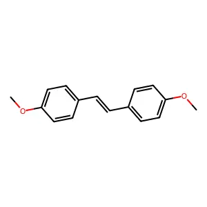 4,4'-DIMETHOXYSTILBENE structure