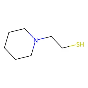 Ethanethiol, 2-piperidino- structure