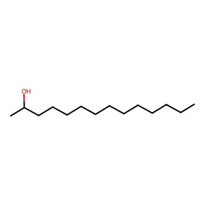 2-TETRADECANOL structure