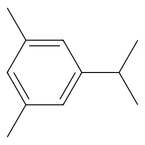 5-Isopropyl-m-xylene structure