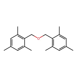 1,3,5-trimethyl-2-[(2,4,6-trimethylphenyl)methoxymethyl]benzene structure