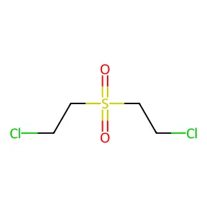 Mustard sulfone structure