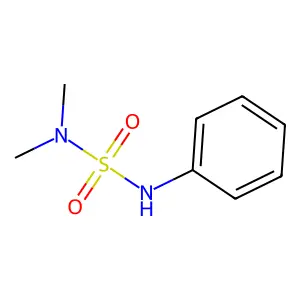 N,N-Dimethyl-N'-phenylsulfamide structure