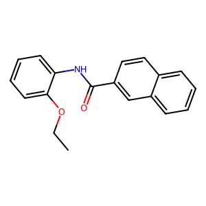 N-(2-ethoxyphenyl)naphthalene-2-carboxamide structure