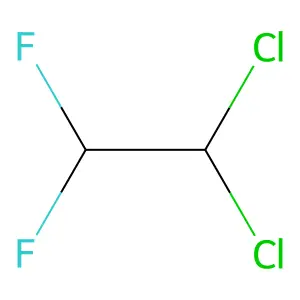 1,1-dichloro-2,2-difluoroethane structure