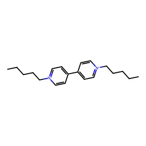 1,1'-dipentyl-4,4'-bipyridinium structure