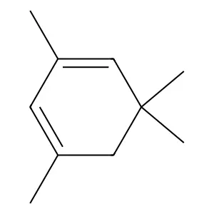 1,3,5,5-Tetramethyl-1,3-cyclohexadiene structure