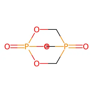 Phosphinylidynetri methanol, cyclic phosphate structure
