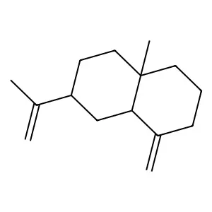 (-)-beta-selinene structure