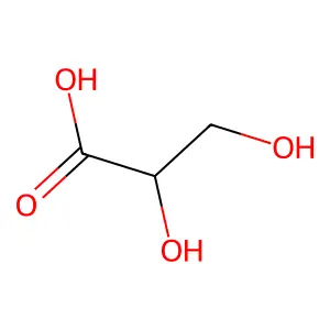 GLYCERIC ACID structure