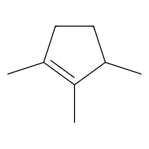 1,2,3-Trimethylcyclopentene structure