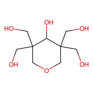 Anhydroenneaheptitol structure