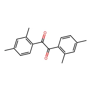 1,2-bis(2,4-dimethylphenyl)ethane-1,2-dione structure
