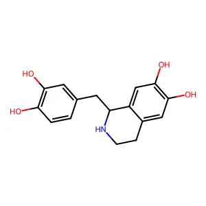 Tetrahydropapaveroline structure