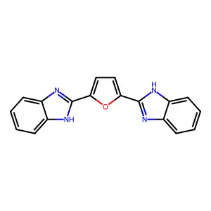 Compound C18H12N4O structure