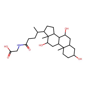 Glycocholic acid structure