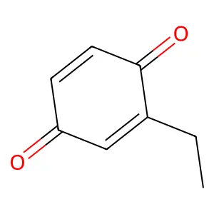 2-ethylcyclohexa-2,5-diene-1,4-dione structure