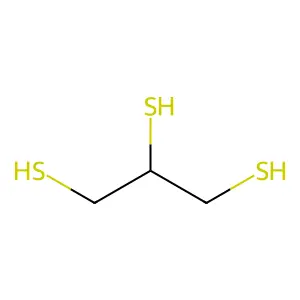 Propane-1,2,3-trithiol structure