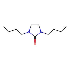 N,N'-Dibutylethyleneurea structure