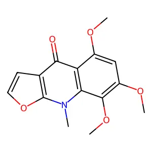 Isoacronycidin structure