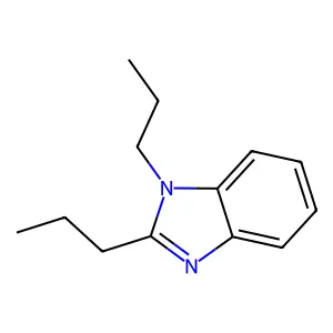1,2-dipropylbenzimidazole structure