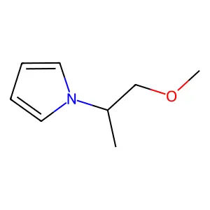 1-[(2S)-1-methoxypropan-2-yl]pyrrole structure