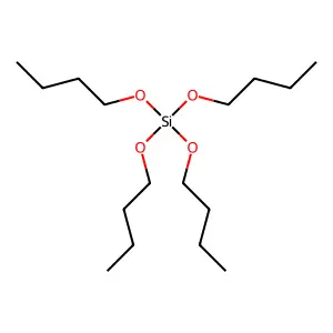 Tetrabutyl orthosilicate structure
