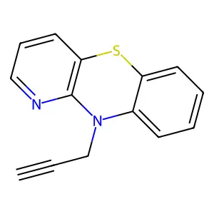 10-prop-2-ynylpyrido[3,2-b][1,4]benzothiazine structure
