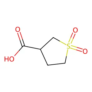 1,1-dioxo-1lambda6-thiolane-3-carboxylic acid structure