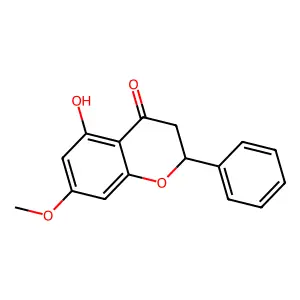 Pinostrobin structure