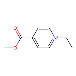 Compound C9H12NO2+ structure