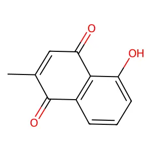 Plumbagin structure