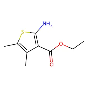 ethyl 2-amino-4,5-dimethylthiophene-3-carboxylate structure