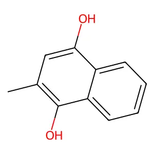 Menadiol structure