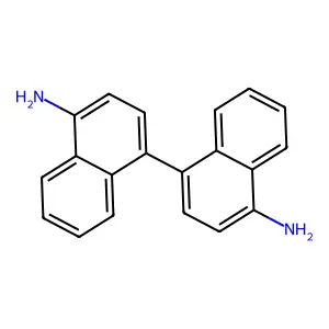 [1,1'-Binaphthalene]-4,4'-diamine structure