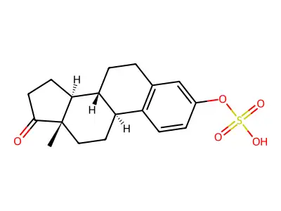 Estrone sulfate structure