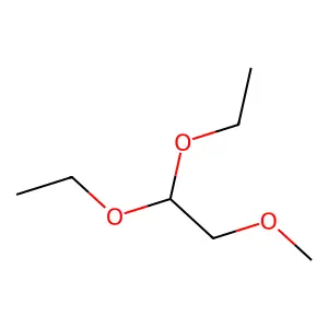 1,1-diethoxy-2-methoxyethane structure