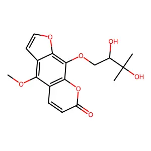 Byakangelicin structure