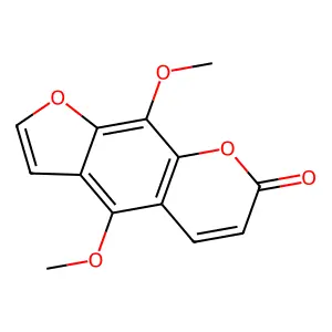 Isopimpinellin structure