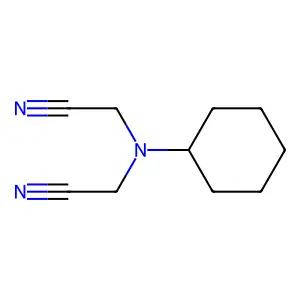 ACETONITRILE, 2,2'-(CYCLOHEXYLIMINO)DI- structure