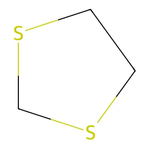 1,3-DITHIOLANE structure