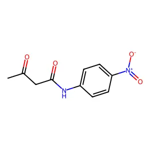 N-(4-Nitrophenyl)-3-oxobutanamide structure