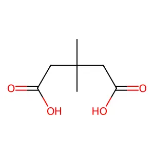 Compound C7H12O4 structure