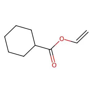 Vinyl cyclohexanecarboxylate structure