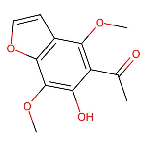 Khellinone structure