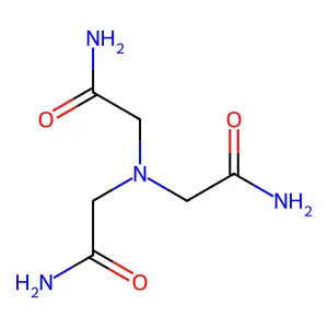 Nitrilotriacetamide structure