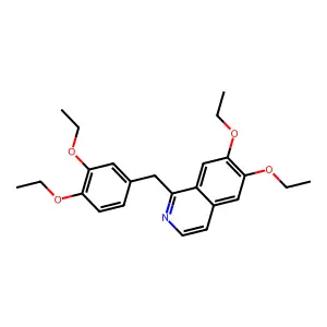 ethaverine structure